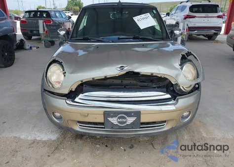 2010 Mini Cooper из США, поврежденный, VIN WMWMR3C52ATU97825